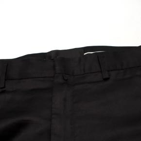 Haider Ackermann Black Silky Cropped Trousers 5