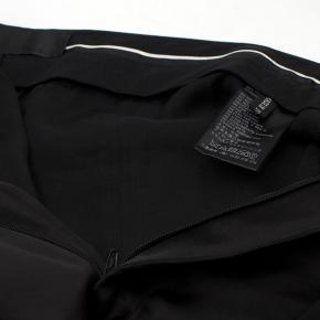 Haider Ackermann Black Silky Cropped Trousers 7