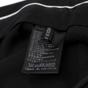 Haider Ackermann Black Silky Cropped Trousers 8