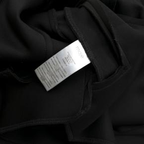 Maje Tulle-Yoke Black A-line Dress 8