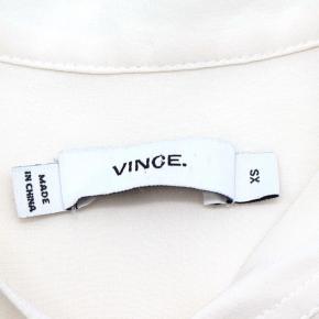 Vince fringe-trimmed silk-crepe shirt 5