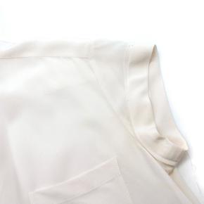 Vince fringe-trimmed silk-crepe shirt 6