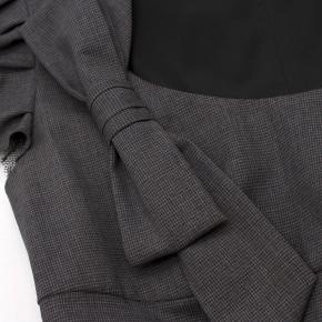 Red Valentino wool-blend houndstooth dress 8