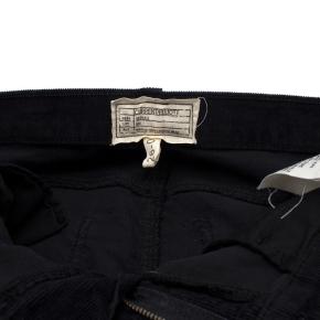 Current/Elliott 'The Kick Jean' Black Corduroy Trousers 7