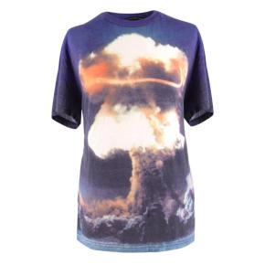 Christopher Kane Blue Atomic Bomb-Print T-shirt 2
