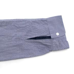 Adam Lippes Blue Houndstooth Check Shirt Dress 7