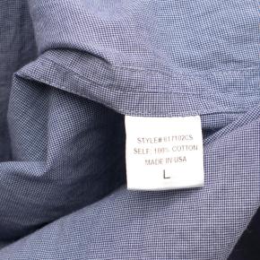 Adam Lippes Blue Houndstooth Check Shirt Dress 9