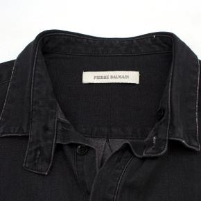 Pierre Balmain Charcoal Denim Shirt 4