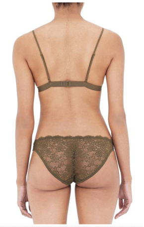 Les Girls Les Boys Khaki Daisy Lingerie Set 5