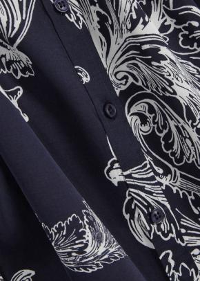 Stine Goya Maxwell Navy Blouse 3