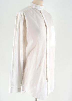 12/05 White cotton Oversized Shirt 2