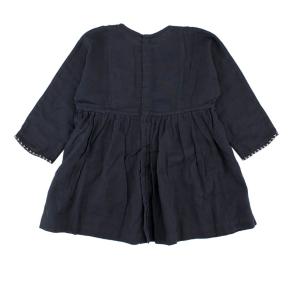 Caramel Girls 18M Cotton Navy Dress 2