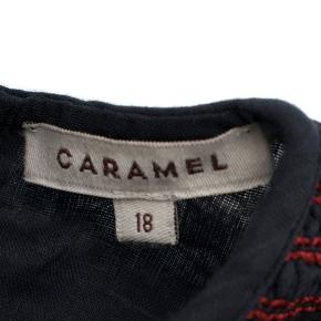 Caramel Girls 18M Cotton Navy Dress 4