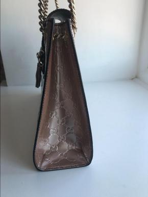 Gucci Guccissimo Emily Patent Leather Shoulder bag 6