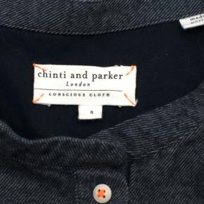 Chinti and Parker Blue Denim Flannel Organic Cotton Shirt 5