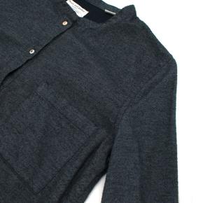 Chinti and Parker Blue Denim Flannel Organic Cotton Shirt 7