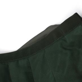 Sacai Luck Green Flared Pleated Skirt 10