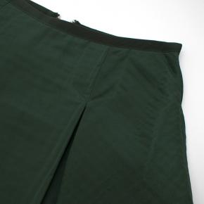 Sacai Luck Green Flared Pleated Skirt 6