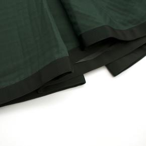 Sacai Luck Green Flared Pleated Skirt 7