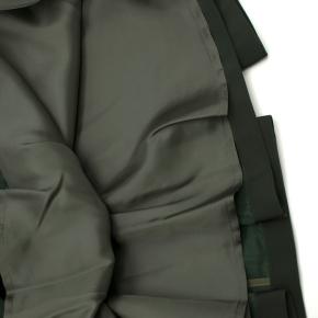 Sacai Luck Green Flared Pleated Skirt 8