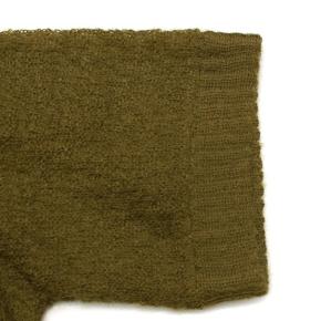 Prada Khaki Semi Sheer Mohair Blend Knit Top 5