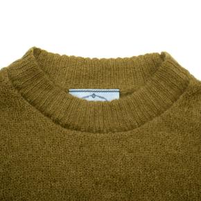 Prada Khaki Semi Sheer Mohair Blend Knit Top 8