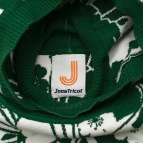 JoosTricot Green Floral Intarsia Hooded Jumper 6