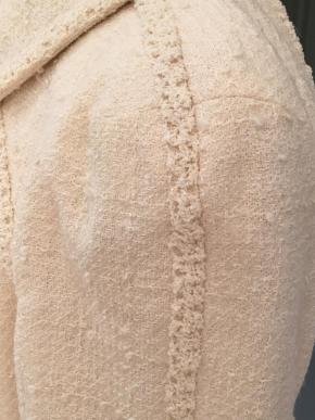 Chanel Cream Tweed Jacket 8