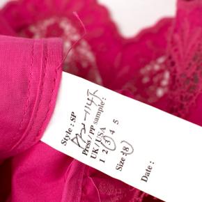 Self Portrait Fuchsia Embroidered Ruffle Off Shoulder Top 8