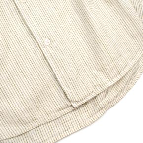 Tommy Bahama Striped Cotton Button Up Shirt 8