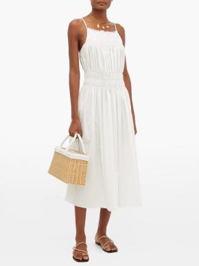 Three Grace London Ruched White Dress 4