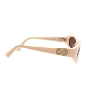 Celine Cream Vintage Oval Sunglasses 3