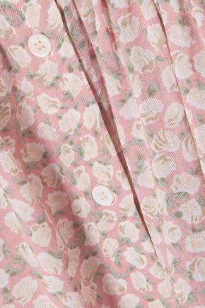 Faithfull the Brand Marigot Pink Floral Dress 3