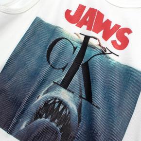 Calvin Klein 205W39NYC Jaws-print Ribbed Stretch-cotton Tank Top 6