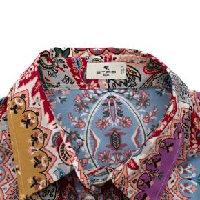 Etro Paisley Print Cotton Slim Fit Shirt 4