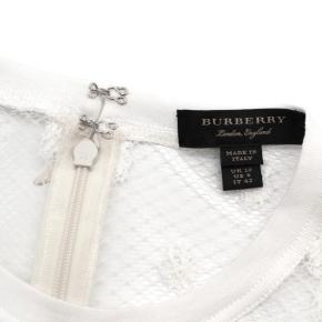 Burberry White Lace Overlay Dress 7