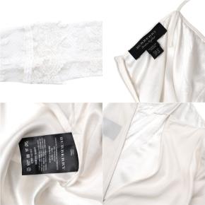 Burberry White Lace Overlay Dress 9