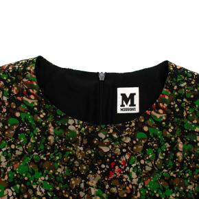 M Missoni Green Printed Sleeveless Shift Dress 4