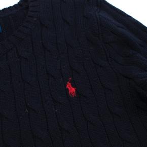 Polo Ralph Lauren Navy Cotton Cable Knit Sweater 4