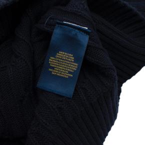 Polo Ralph Lauren Navy Cotton Cable Knit Sweater 7