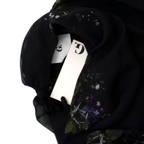 Goop Mari High Neck Flutter Sleeve Mid Length Dress 3