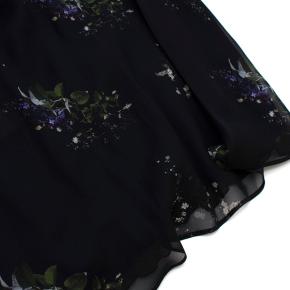 Goop Mari High Neck Flutter Sleeve Mid Length Dress 5