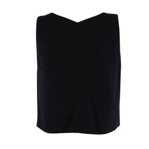 Kalita Black Saltwater tie-back cotton-poplin top 2