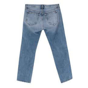 Khaite Blue Denim Kyle Distressed Jeans 3