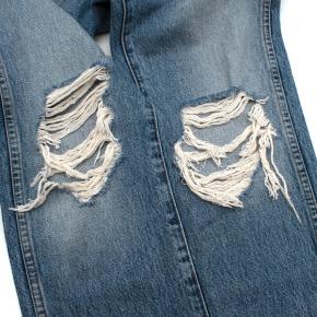 Khaite Blue Denim Kyle Distressed Jeans 6