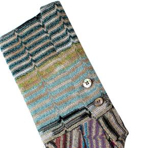 Missoni metallic knit button down shirt dress 7