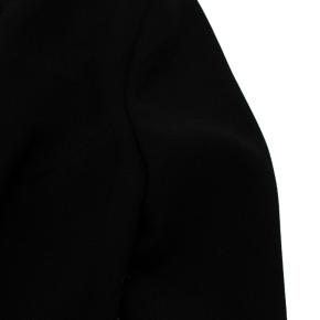 Diane von Furstenberg Black Fringed Embellished Lace Back Dress 6