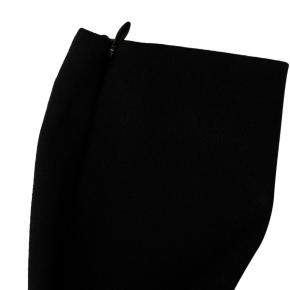 Diane von Furstenberg Black Fringed Embellished Lace Back Dress 7