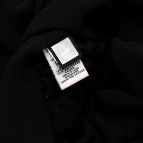 Diane von Furstenberg Black Fringed Embellished Lace Back Dress 9