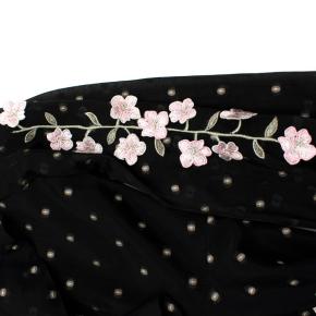 Giambattista Valli x H&M Black Lace Floral Embroidery Dress 7